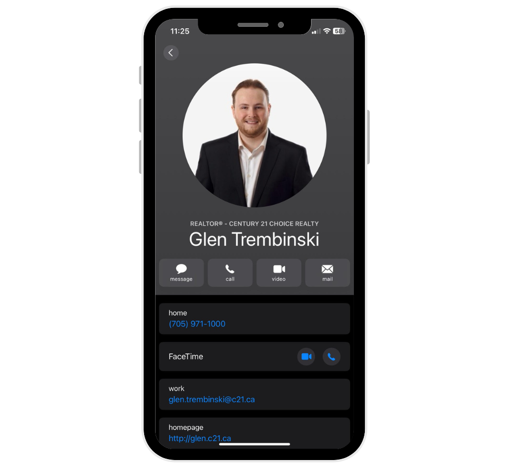 Phone for Website